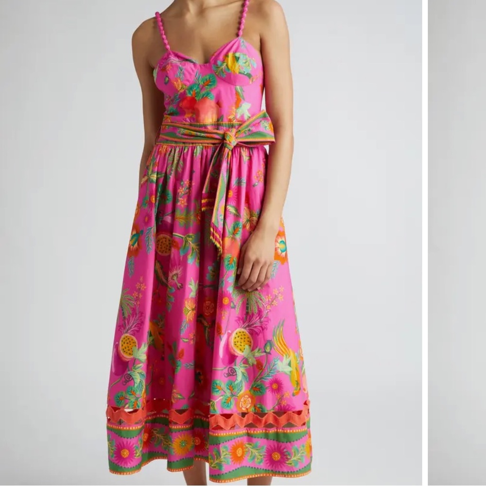 Delicate Fruit Garden Mini Dress